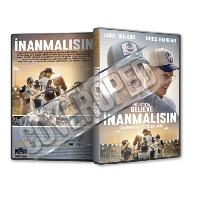 İnanmalısın - You Gotta Believe - 2024 Türkçe Dvd Cover Tasarımı